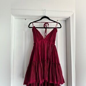 Free People Backless BoHo Dress